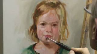 Learn how to paint a portrait portrait painting demo by ben lustenhouwer [upl. by Iloj]