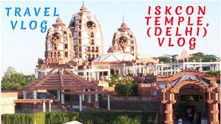 Vlog 2 Iskcon Temple Delhi by metro🛕 [upl. by Asseneg]