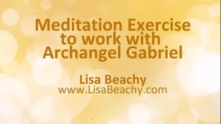 Archangel Gabriel  Meditation Video to create and conceive with this amazing archangel [upl. by Turnheim225]