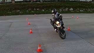 FullLock Uturns Motorcycle riding skills practice [upl. by Ahsienyt]