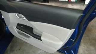 2013 Honda Civic LX Sedan  About To Remove Plastic Interior Door Panel To Upgrade OEM Speaker [upl. by Hinze]