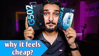 Logitech g502x vs G502 hero review  should you upgrade or not  g502 hero g502x [upl. by Richard]