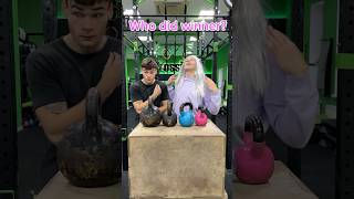 Who did winner😳🤯challenge usa sports funny fyp recomendado reaction gym strong [upl. by Drofnil]