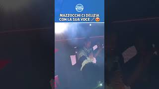 La VOCE di MAZZOCCHI è davvero angelica  Sentite cosa CANTA lazzurro 🎤😍 Mazzocchi SSCNapoli [upl. by Oakie]