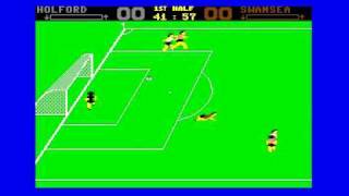 Gary Linekers Superstar Soccer Gremlin Graphics Commodore 64 C64 gameplay [upl. by Mufinella194]