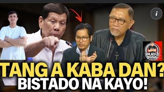 PADUANO AT ILANG CONGRESS PIKON GALIT KAY FORMER PRESIDENT DUTERTE SA HINDI PAGDALO SA CONGRESO [upl. by Sigismund]