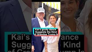 A video of Kai Trump dancing on a plane has gone viral Her goofy dance moves hint at what kind of [upl. by Mariel590]