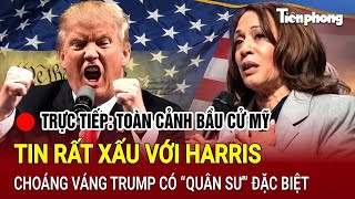 Trực tiếp Toàn cảnh Bầu cử Mỹ  Tin dữ với Harris choáng váng Trump có “quân sư” đặc biệt [upl. by Borman]