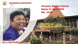 Perayaan Ekaristi Misa Harian Keuskupan Purwokerto [upl. by Yalhsa]