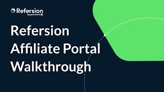 Affiliate Portal Walkthrough [upl. by Yssenhguahs]