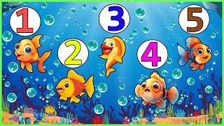 12345 Number Song  123 Numbers  Number Names  1 To 10  Counting for Kids  Learn to Count Video [upl. by Aara]