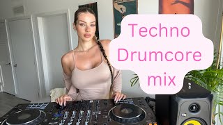 TECHNO drumcore mix 2024  DjTabea [upl. by Garald934]