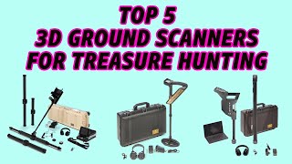 TOP 5 BEST GROUND SCANNERS FOR TREASURE HUNTING  VOURVON ELECTRONICA [upl. by Souvaine]