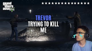 TREVOR TRYING TO KILL ME  GTA V GAMEPLAY 3 [upl. by Hirschfeld]