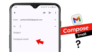 Compose Email Me Kya Likhna Hai  Compose Email Kya Hota Hai [upl. by Alben]