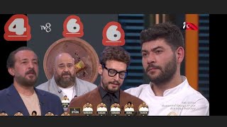 masterchef Allstar yarışmacısı Sergen Özen köfteci sergen elendj Sergen Mehmet şeften 4 puan aldi [upl. by Mlawsky380]