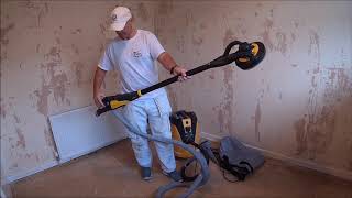 Mirka Leros 950cv wall amp ceiling sander review introduction [upl. by Metah571]