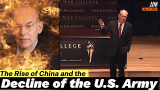 John J Mearsheimer Land PowerThe Decline of the US Army and the Rise of China [upl. by Ylrae]