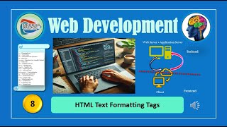 Web Development8 HTML Text Formatting Tags [upl. by Annahpos]