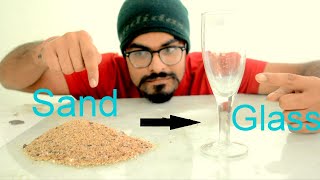 How To Turn SAND Into GLASS [upl. by Eatnahs388]