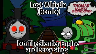 FNFLost Whistle Remix but The Slender Engine and Percy singsFNF TRS Remix coverFLP [upl. by Notyal]