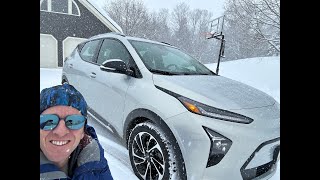 2023 Chevrolet Bolt EUV  Winter Driving [upl. by Nnyla]