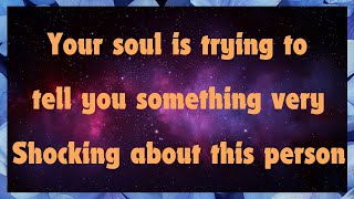 🕊️💫 Your soul is trying to tell you something very shocking about this person  God messages [upl. by Hoshi]