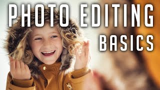 PHOTO EDITING FOR BEGINNERS – 9 Simple Steps to Improve Your Photos [upl. by Odraboel]