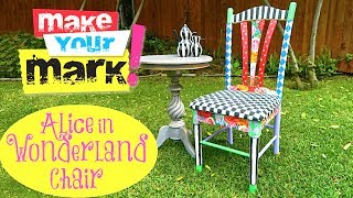 How to Alice in Wonderland Chair [upl. by Bowles]