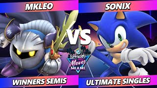 LMM Miami 2024 TOP 8  Sonix Sonic Vs MkLeo Meta Knight Joker Smash Ultimate  SSBU [upl. by Bohrer]