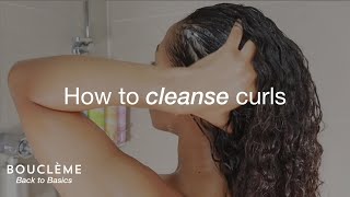 How to Shampoo amp Cowash Curly Hair  Bouclème Back To Basics [upl. by Andriana]