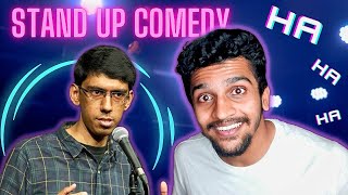 First time live StandUp comedy experience jestsaikiran Tamil [upl. by Anidualc]