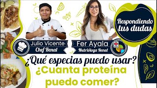 ¿Qué COMER si tengo DAÑO RENA 🤔😣 Como REDUCIR la proteína en mi orina 💛 Nutrióloga Renal Fer Ayala [upl. by Darcee]