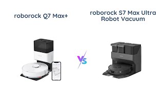 🤖🧽Roborock Q7 Max vs Roborock S7 Max Ultra🔥😲 [upl. by Ennirok]