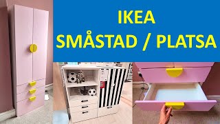 Ikea Smastad  Platsa wardrobe assembly [upl. by Ystap]