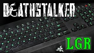 LGR  Razer Deathstalker Keyboard Review [upl. by Adey]