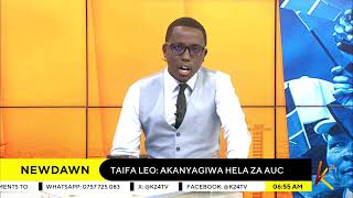 K24 TV LIVE On the dailies NewDawn [upl. by Heaps665]