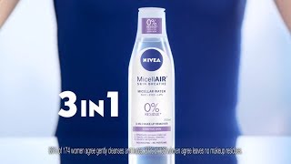 NIVEA Micellar Water  Recommended by Makeup Artists [upl. by Anirok]