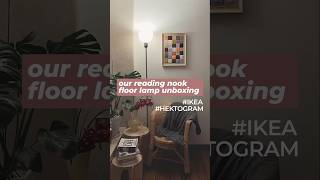 Unboxing the IKEA Hektogram Floor Lamp [upl. by Nidorf123]