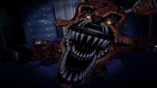 FOXY LEAPED OUT AND BIT ME FNAF 4 Revisited [upl. by Halliday]