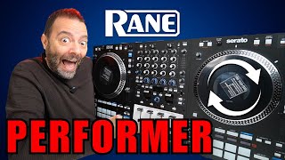 RANE PERFORMER Controller con le Jog motorizzate a 4 Deck [upl. by Tammara]