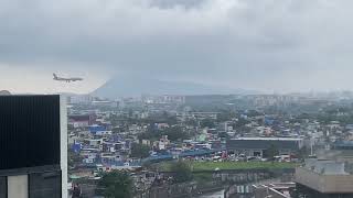 Virgin Atlantic London to Mumbai landing in Mumbai Airport [upl. by Ettennig]