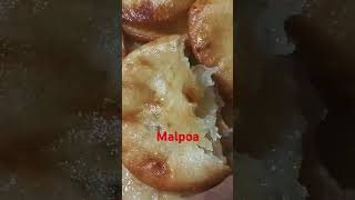 Malpoa bengali recipe food recipe cooking shorts youtubeshorts [upl. by Egas]