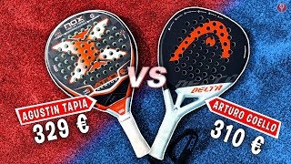 NOX AT10 vs HEAD DELTA PRO PADEL RACKET REVIEW  the4Set Padel [upl. by Oilla517]