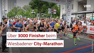 Über 3500 Finisher beim Wiesbadener CityMarathon [upl. by Nevyar]