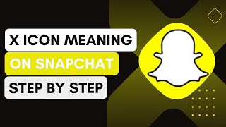 What Does The X Icon Meaning In Snapchat  X Icon Meaning On Snapchat [upl. by Harpole]