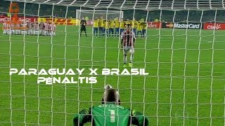 Paraguay x Brasil  Copa América 201  Pênaltis [upl. by Canon4]