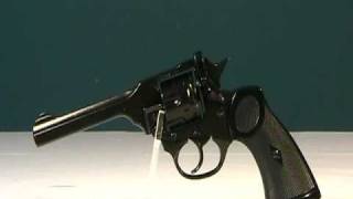 quotIndiana Jonesquot Webley MK IV Service Model Replica Revolver [upl. by Aicilla]