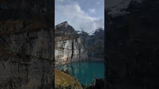 Oeshinensee suisse 📍🇨🇭 oeschinensee imaginedragons swiss mountains [upl. by Fischer]