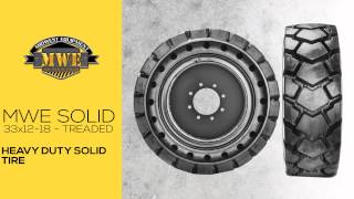 MWE Solid Tread 33x12 18HD [upl. by Moureaux]